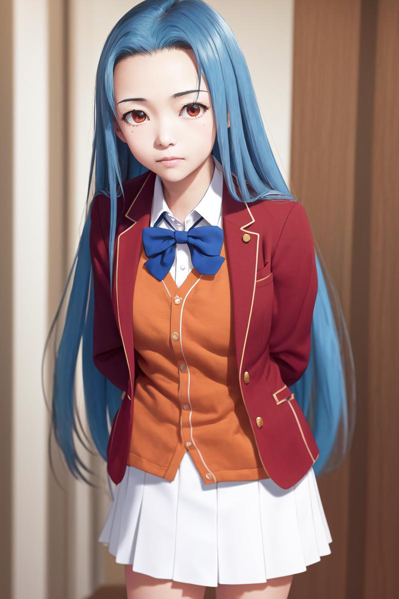 02926-4030853976-masterpiece, best quality, highres, 1girl haruka hasebe blue hair, school uniform white skirt white skirt red jacket orange vest.png